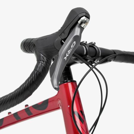 VÉLO GRAVEL WELT G110 UNISEXE ROUGE PROFOND