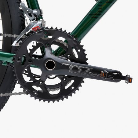 VÉLO GRAVEL WELT G80 UNISEXE VERT FONCÉ