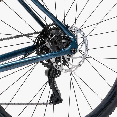VÉLO GRAVEL WELT G90 UNISEXE BLEU MARINE