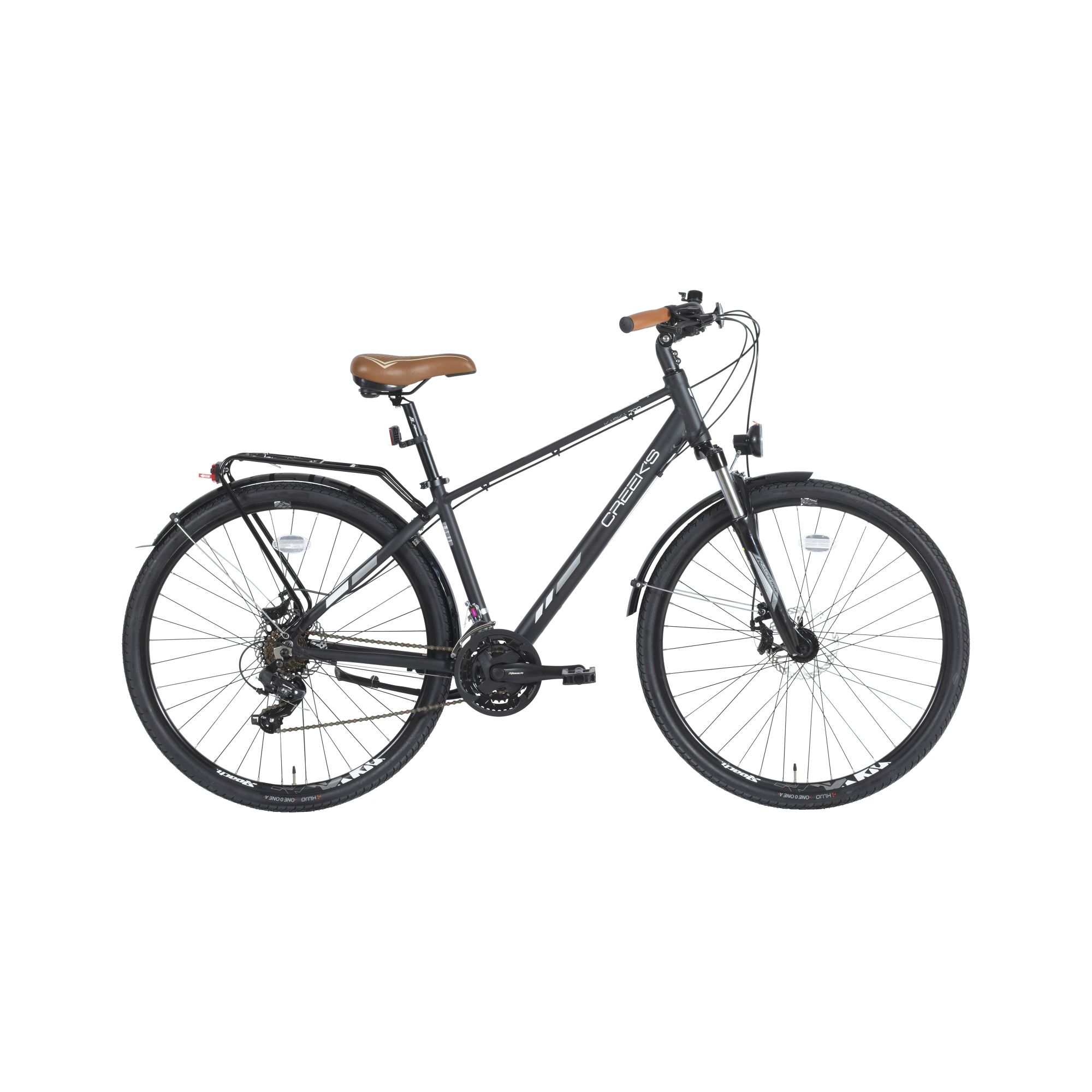 Creeks Kaska Men 28 AL DS Matte Black Bicycle