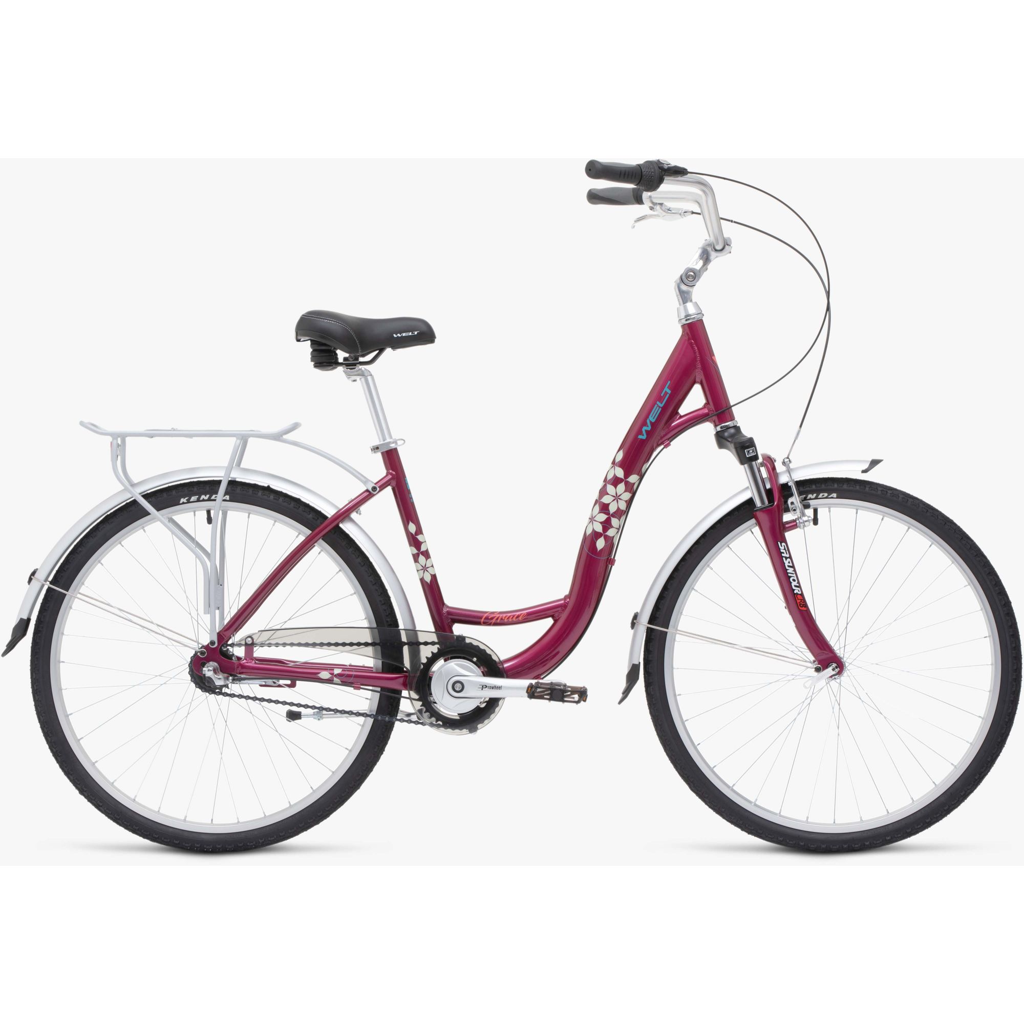 Vélo Welt Grace 3 Taille Unique Violet