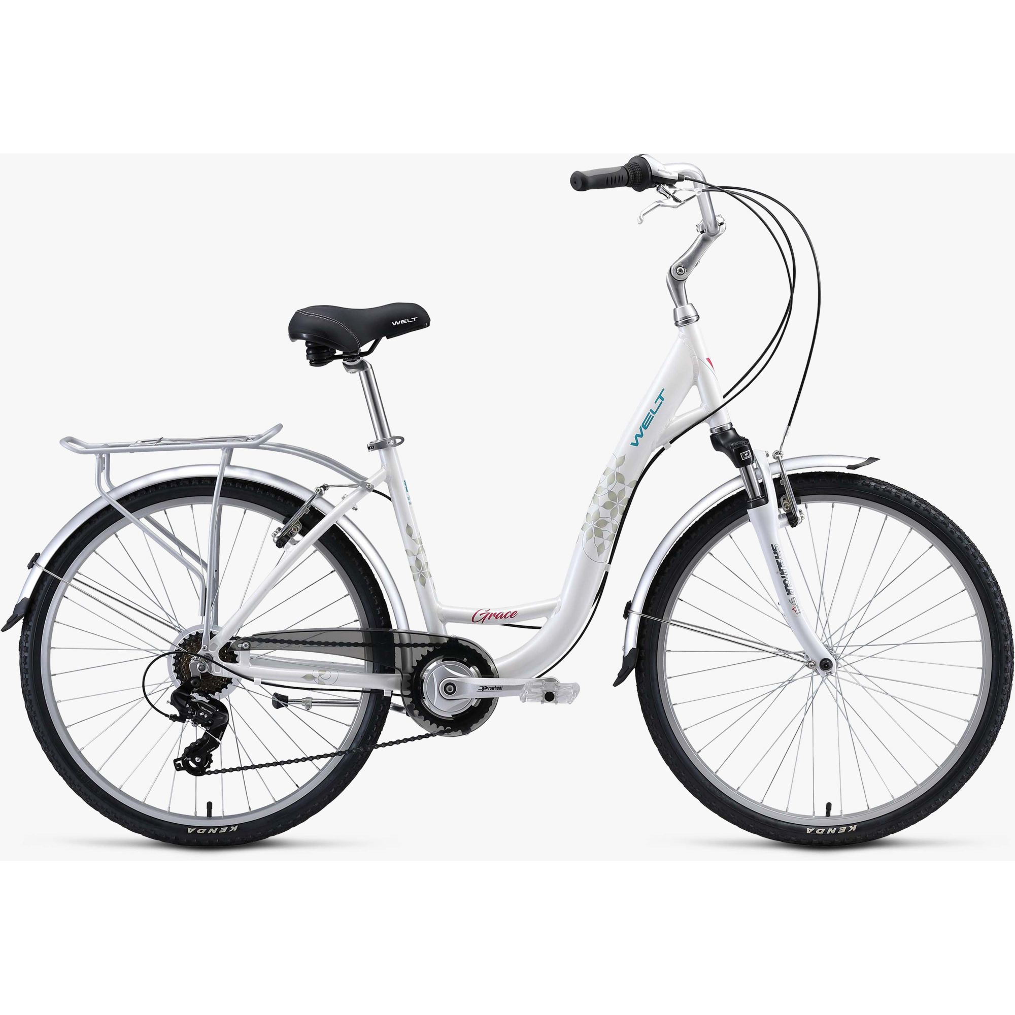 Vélo Welt Grace 7 Taille Unique Blanc