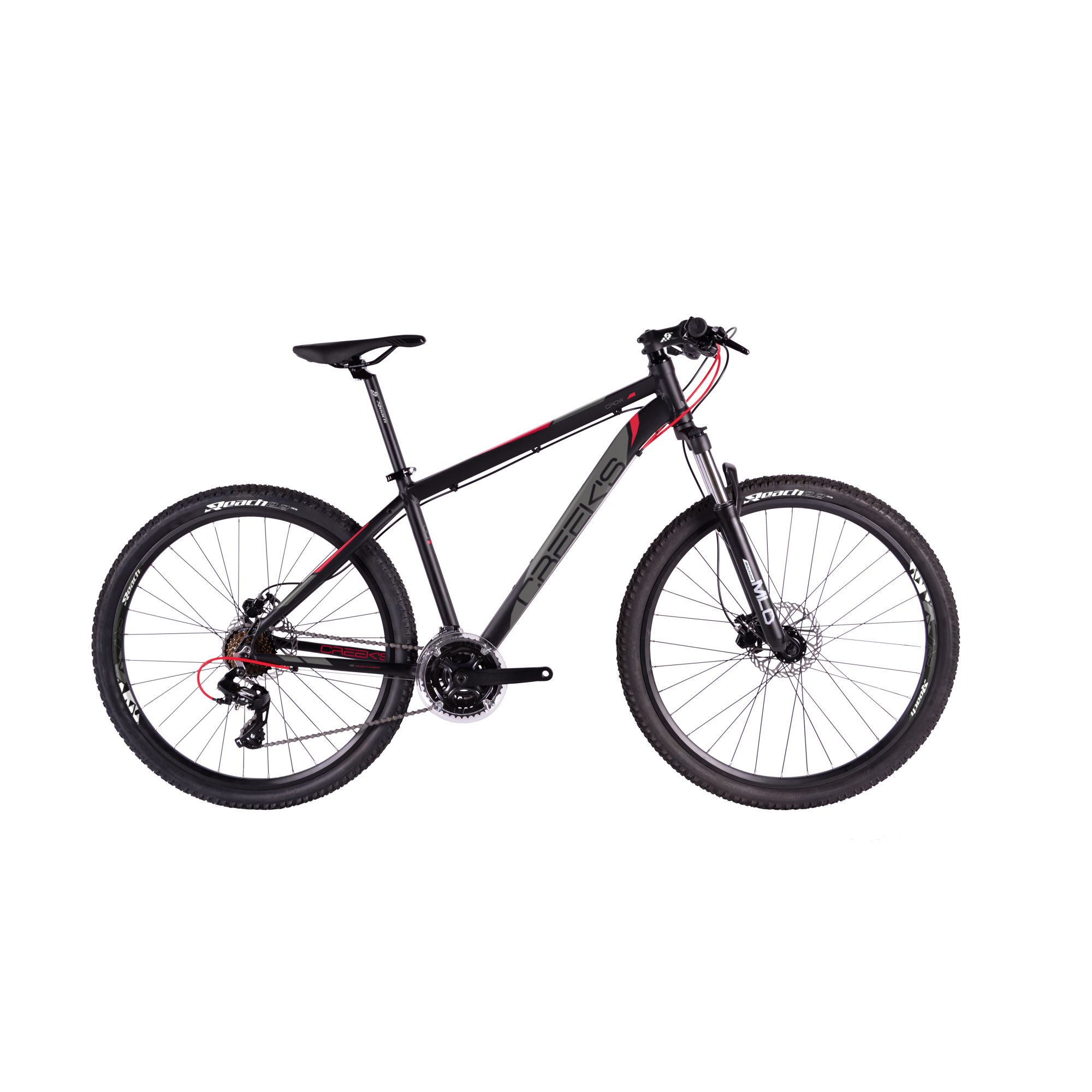 BICICLETA MONTANHA CREEKS CROW 27.5" 1.0 HOMEM PRETO MATE